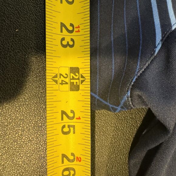 Ben Hogan Performance Men's Polo Shirt Blue Striped Short Sleeve Golf Top XXL - Picture 6 of 7